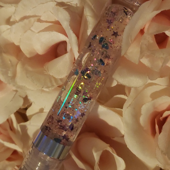 🌟SPACE PARTY Lavender Stardust Cosmic Lip Gloss  NWT - Picture 6 of 7